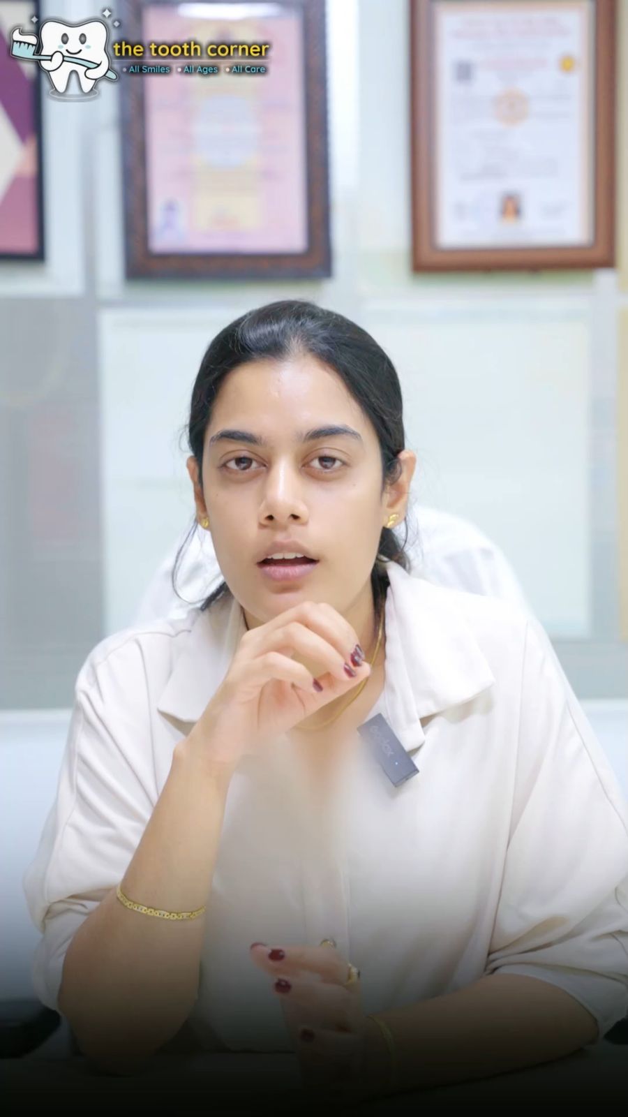 Dr. Shabnam, MDS Endodontist and Smile Designer, at The Tooth Corner in Bellandur